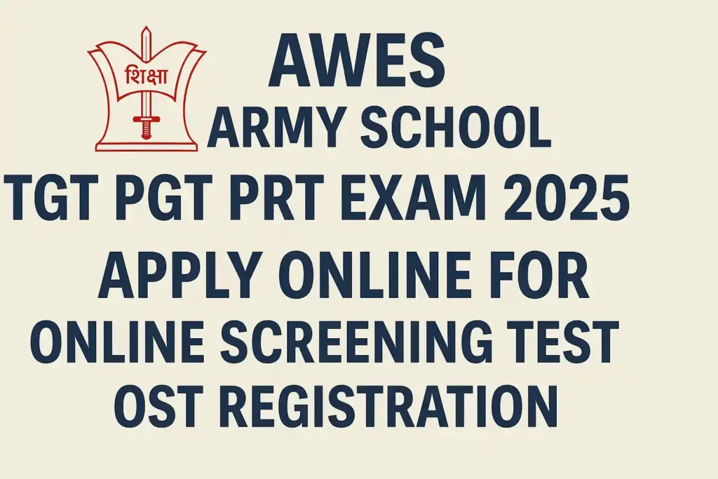 AWES Army School TGT