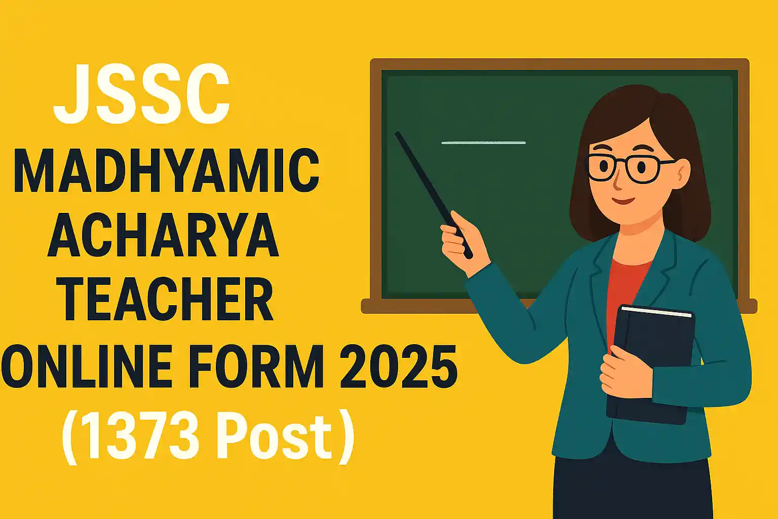 JSSC Madhyamic Acharya Teacher Online Form