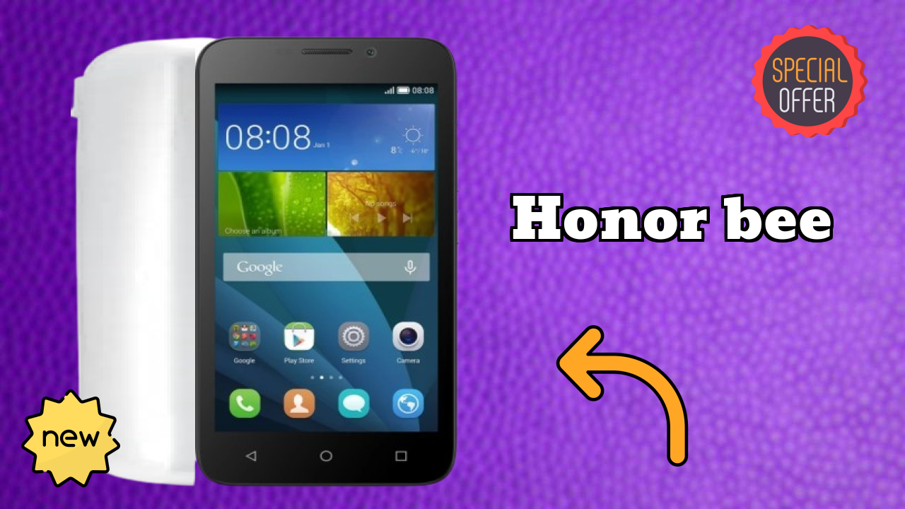 Honor Bee Display Size: 4.5 Inches (11.43 Cm) Screen Quality