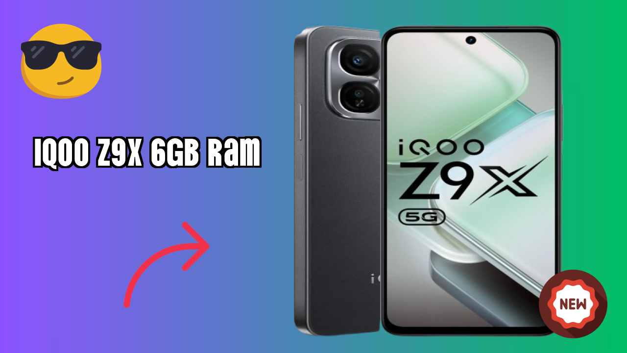 IQOO Z9x 6GB RAM Display Size: 6.72 Inches (17.07 Cm) Screen Review