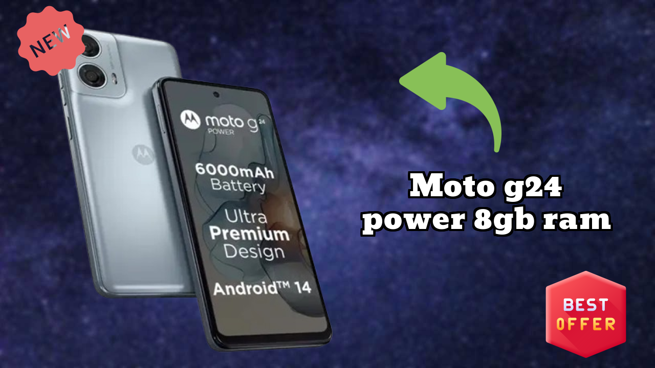 Moto G24 Power 8GB RAM Test: 8 GB RAM Handles Heavy Apps