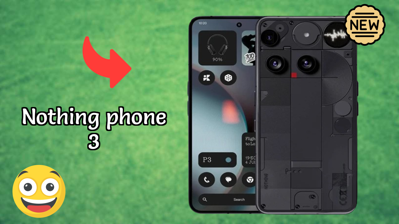 Nothing Phone 3 Display Technology: Flexible AMOLED Quality