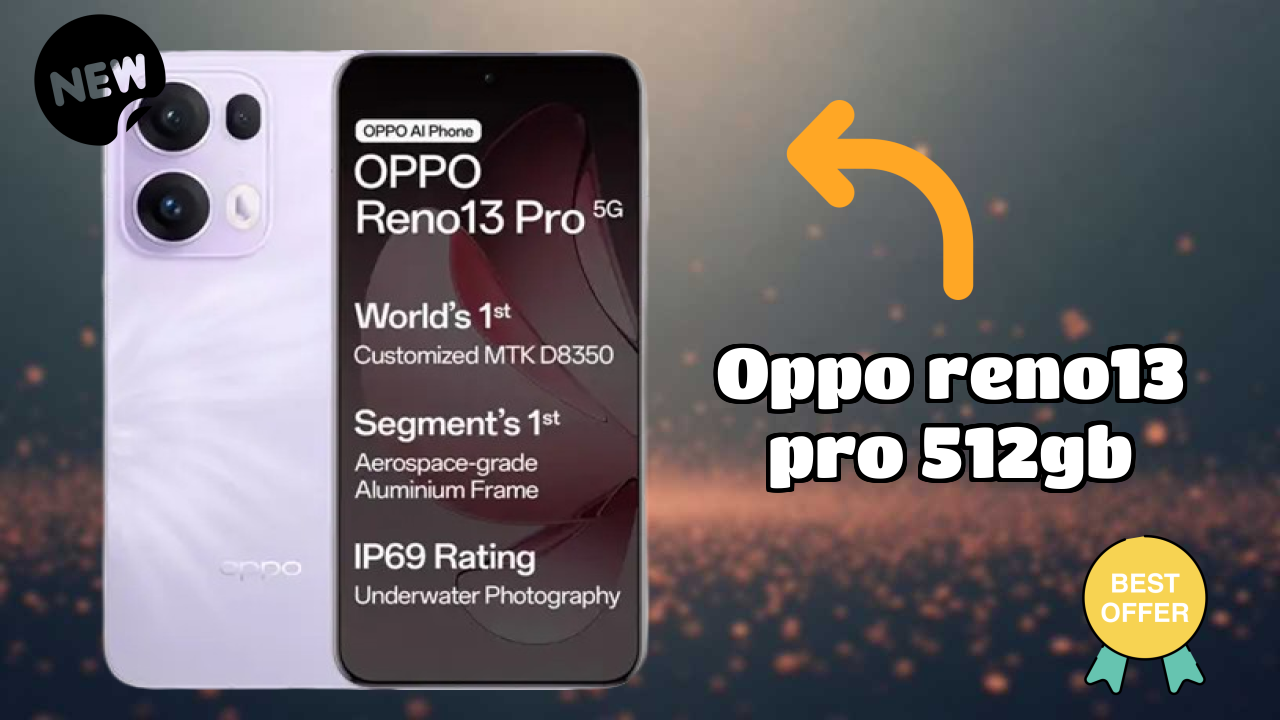 OPPO Reno13 Pro 512GB Price Drop: Now Available at ₹44,999