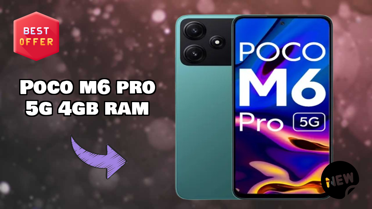 POCO M6 Pro 5G 4GB RAM Camera Quality: 50 MP + 2 MP Rear Camera Photo Review