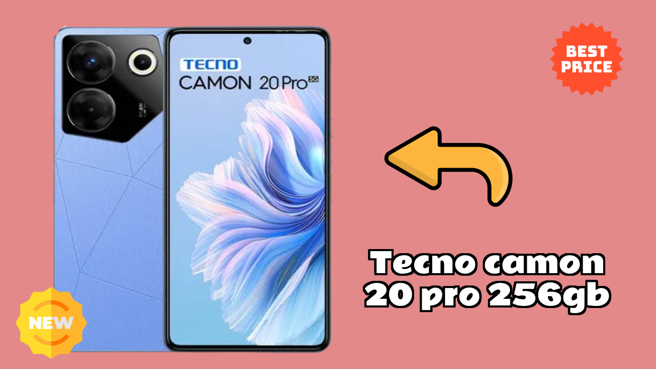 Tecno Camon 20 Pro 256GB Display Technology: 6.67 Inches (16.94 Cm) Screen