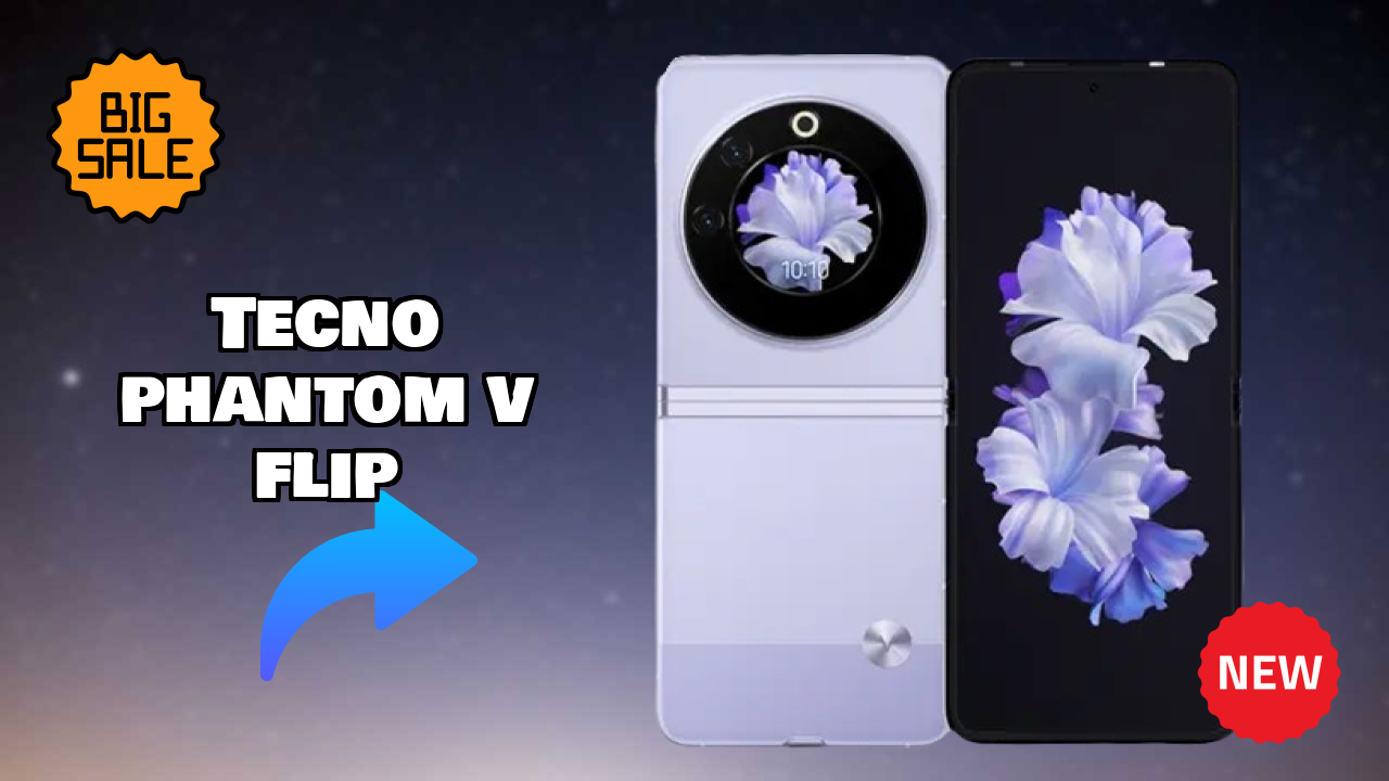 Tecno Phantom V Flip Display Technology: 6.9 Inches (17.53 Cm) Screen