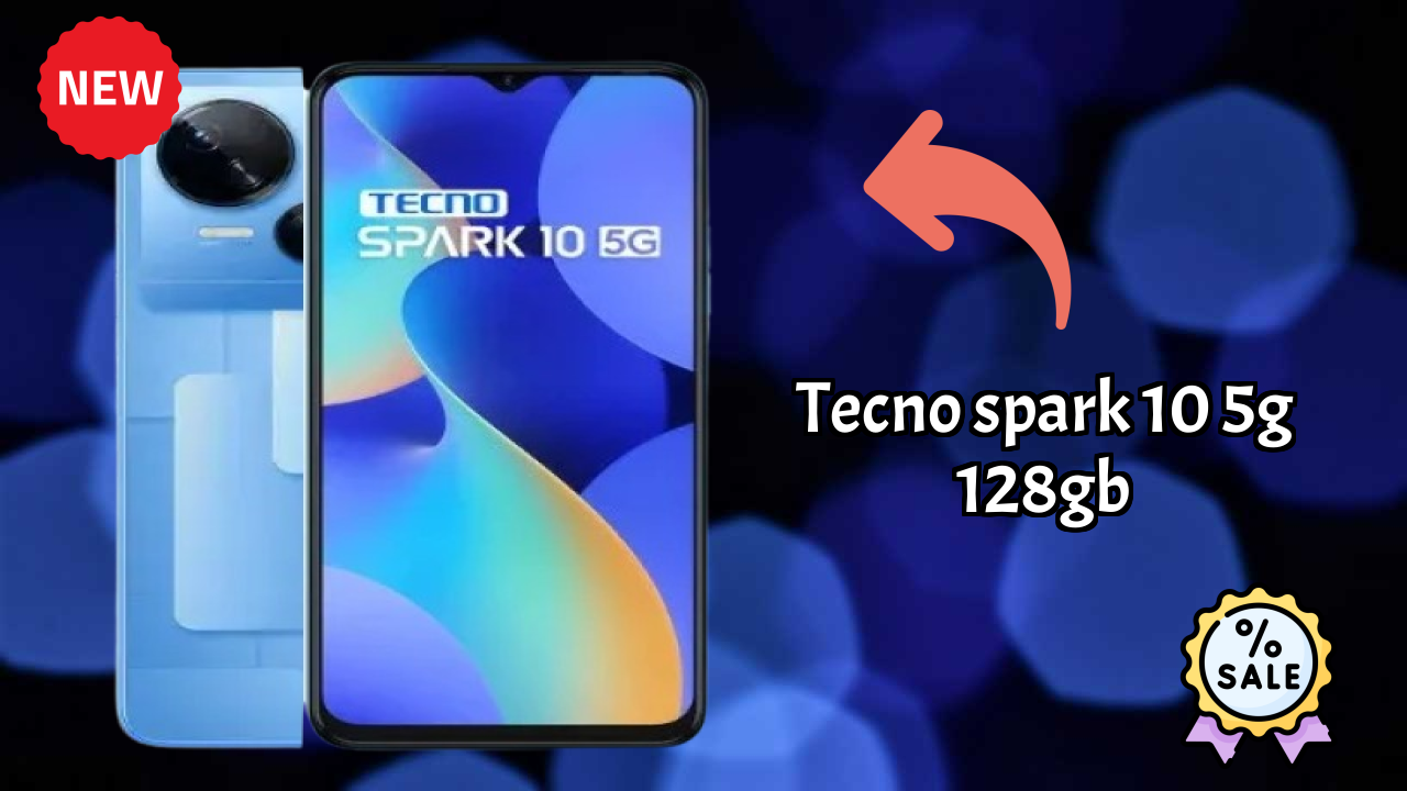 Tecno Spark 10 5G 128GB Display Technology: IPS LCD Quality