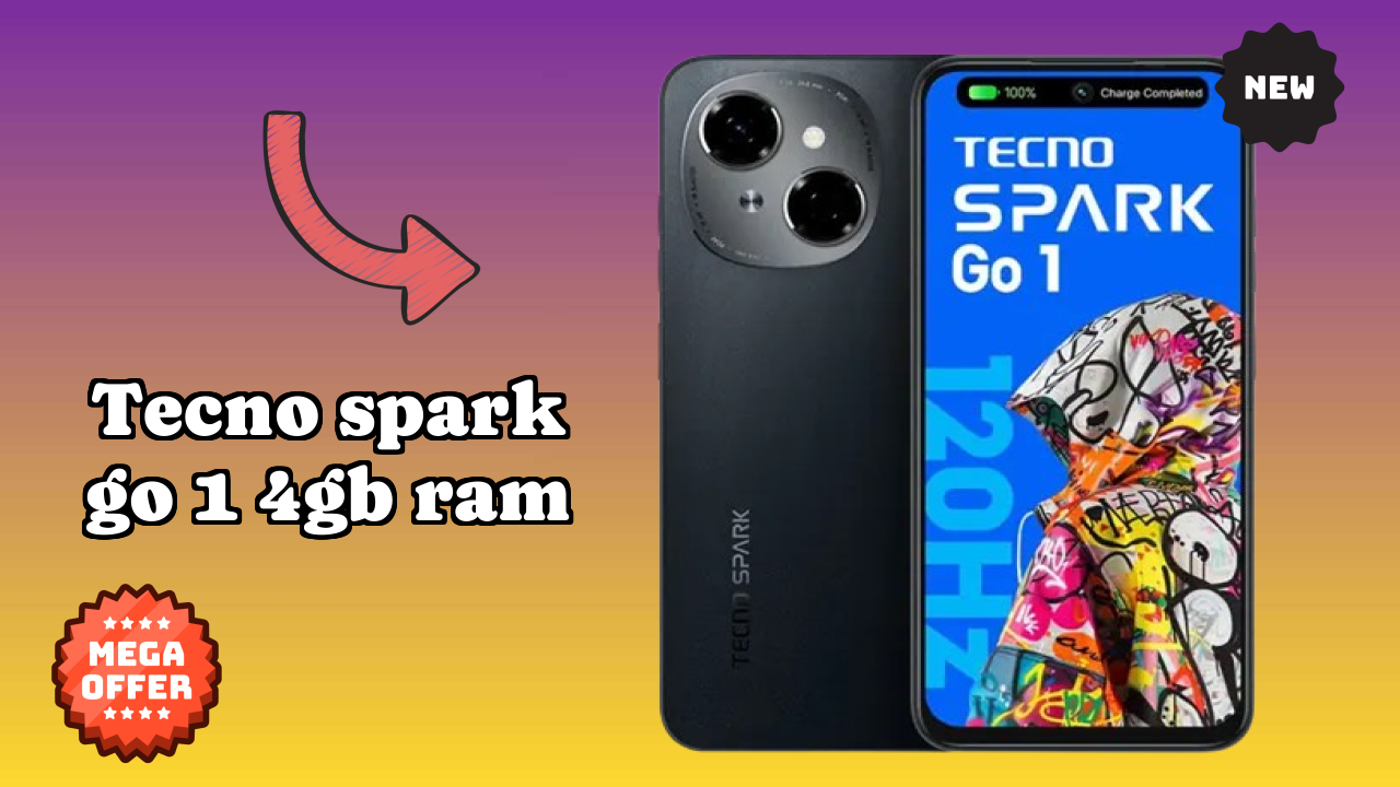 Tecno Spark Go 1 4GB RAM Price Drop Alert: Just ₹7,299 Now