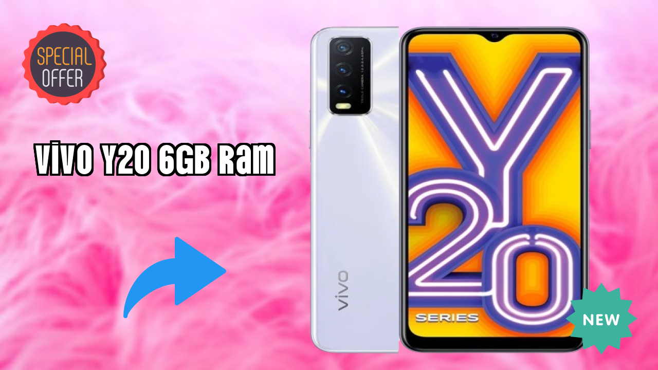 Vivo Y20 6GB RAM Display Quality: 6.51 Inches (16.54 Cm) Screen